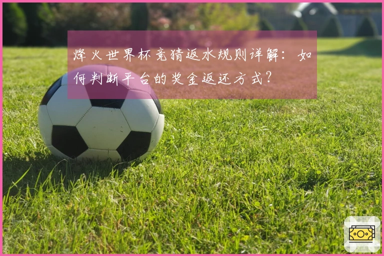 烽火世界杯竞猜返水规则详解：如何判断平台的奖金返还方式？
